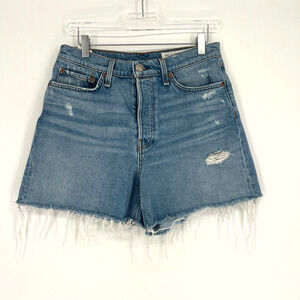 Rag & Bone Shorts Womens 29 Denim Jean‎ Shorts Classic Cut Off